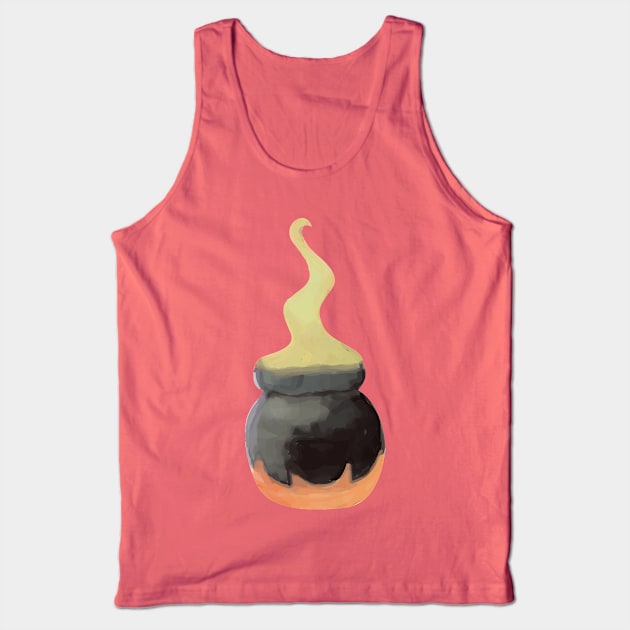 Spooky halloween scary cute cauldron - Eyesasdaggers Tank Top by eyesasdaggers